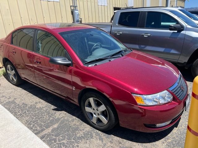 Berry Red 2006 Saturn ION Sedan Front-Wheel Drive 4-Speed Automatic