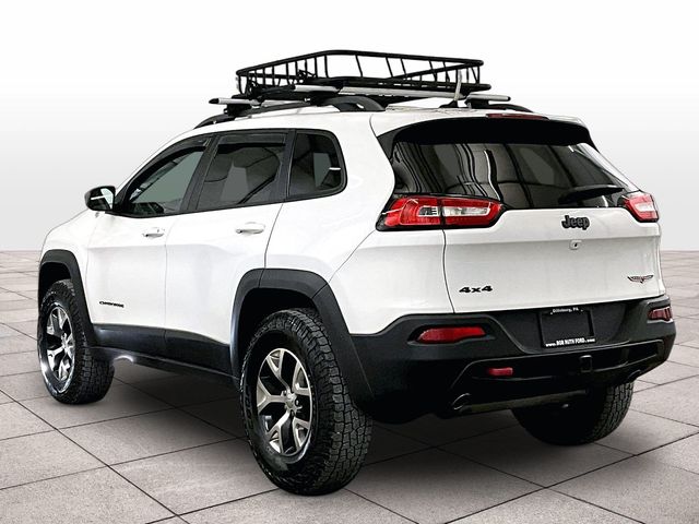 2015 Jeep Cherokee Trailhawk White at Rochrich Mazda