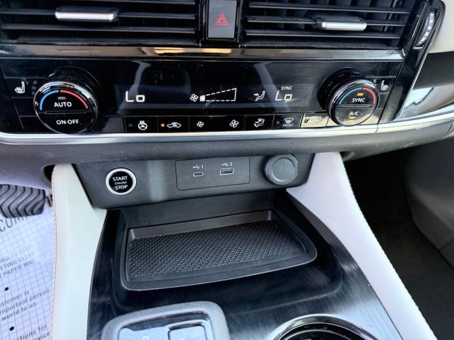 2023 Nissan Rogue SL White at Brown Honda