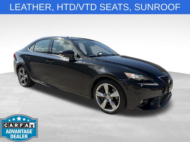Black 2014 Lexus IS Sedan Rear-Wheel Drive 6-Speed Automatic