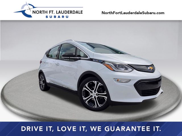Summit White 2019 Chevrolet Bolt EV Hatchback Front-Wheel Drive 1-Speed Automatic