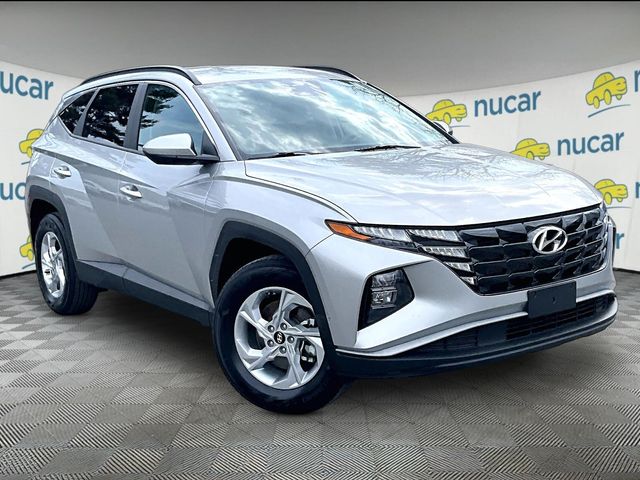 Shimmering Silver 2024 Hyundai Tucson SEL Fleet AWD SUV / Crossover All-Wheel Drive 8-Speed Automatic