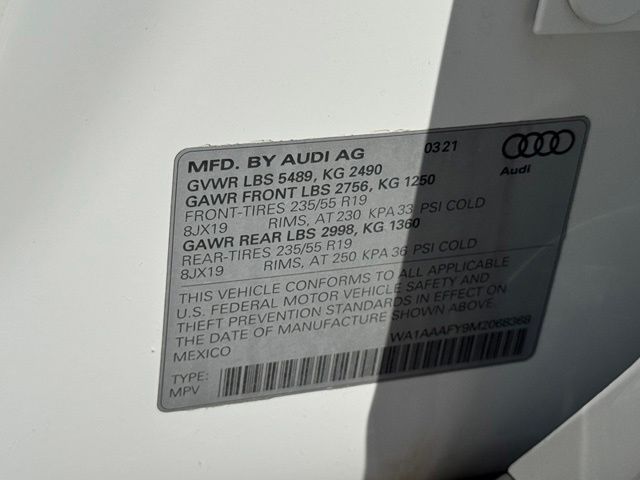Used 2021 Audi Q5 SUV