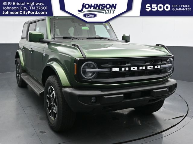 Eruption Green Metallic 2025 Ford Bronco Outer Banks 4-Door 4WD SUV / Crossover Four-Wheel Drive Automatic
