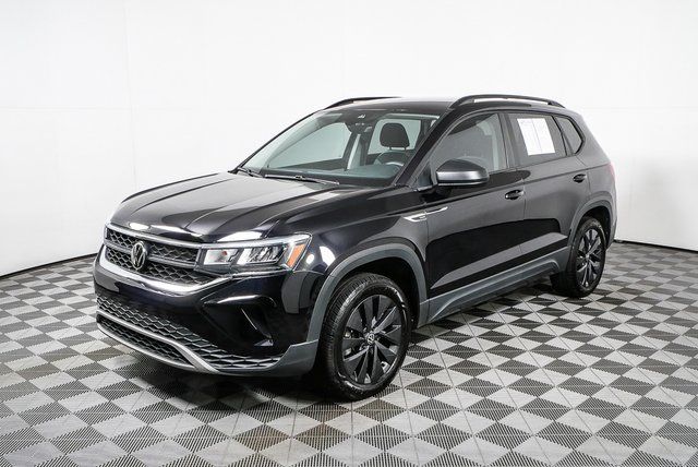 used 2024 Volkswagen Taos car, priced at $18,485