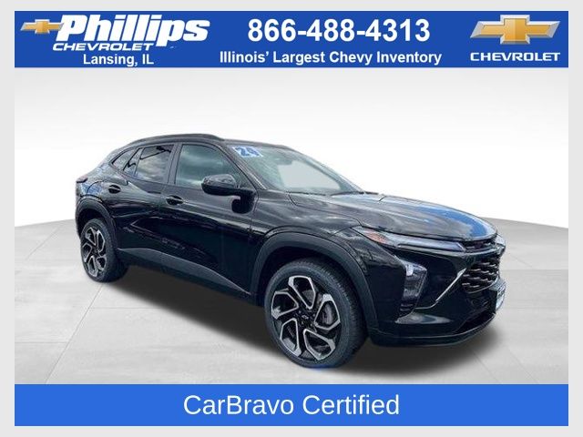 Mosaic Black Metallic 2024 Chevrolet Trax RS with 2RS FWD SUV / Crossover Front-Wheel Drive 6-Speed Automatic