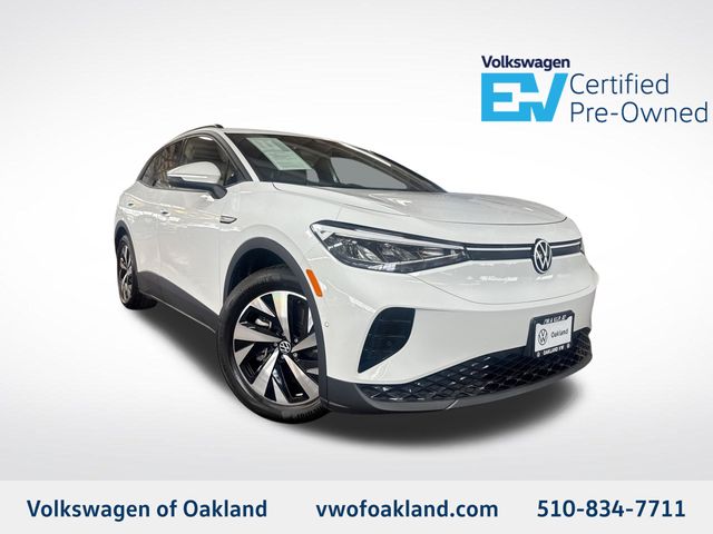 Pure White 2023 Volkswagen ID.4 SUV / Crossover Rear-Wheel Drive Automatic