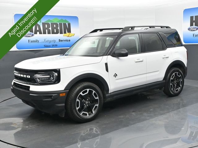 Oxford White 2024 Ford Bronco Sport SUV / Crossover All-Wheel Drive 8-Speed Automatic