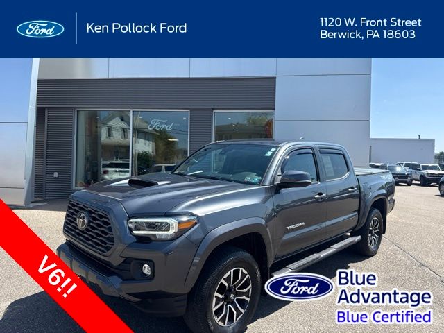 Magnetic Gray Metallic 2021 Toyota Tacoma Pickup Truck Four-Wheel Drive 6-Speed Automatic
