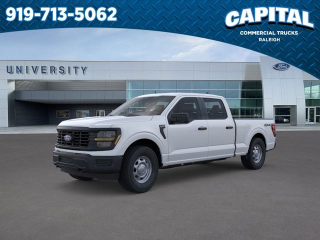 Oxford White 2026 Ford F-150 XL SuperCrew 4WD Pickup Truck Four-Wheel Drive Automatic