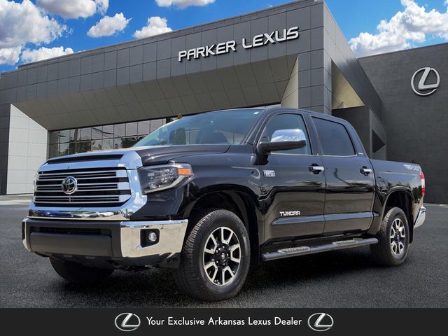 Midnight Black Metallic 2021 Toyota Tundra Pickup Truck Four-Wheel Drive 6-Speed Automatic
