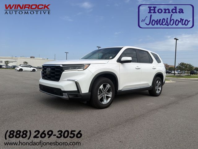 Silver Metallic 2025 Honda Pilot SUV / Crossover All-Wheel Drive Automatic