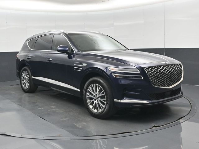 Capri Blue 2024 Genesis GV80 SUV / Crossover All-Wheel Drive 8-Speed Automatic