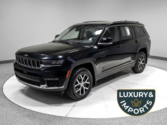 Diamond Black Crystal Pearlcoat 2023 Jeep Grand Cherokee L SUV / Crossover Four-Wheel Drive 8-Speed Automatic