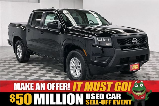 Super Black 2026 Nissan Frontier Pickup Truck 4X2 9-Speed Automatic Overdrive