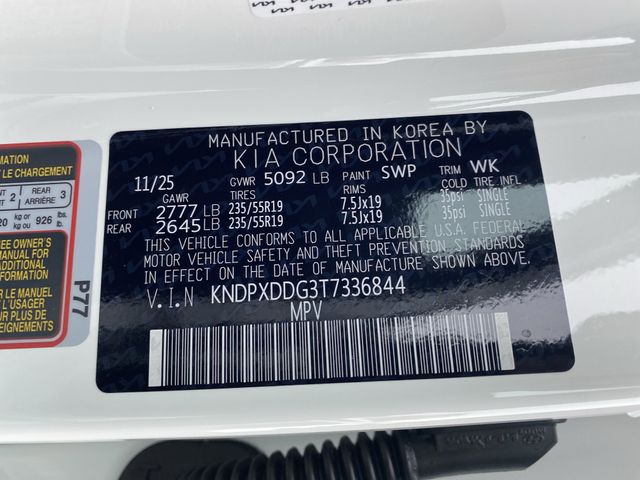 New 2026 White Kia SX-Prestige image 49