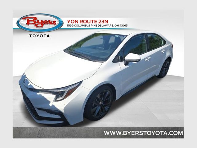 0040 2025 Toyota Corolla SE FWD Sedan Front-Wheel Drive Continuously Variable Transmission