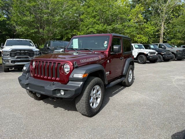 Snazzberry Pearlcoat 2021 Jeep Wrangler Islander 4WD SUV / Crossover Four-Wheel Drive 8-Speed Automatic