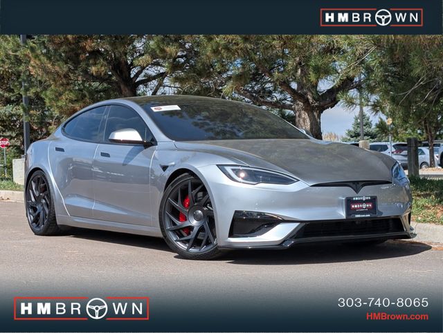 Silver 2026 Tesla Model S Sedan All-Wheel Drive 1-Speed Automatic
