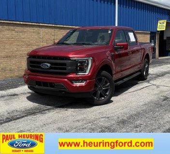 Red 2023 Ford F-150 Pickup Truck Four-Wheel Drive Automatic