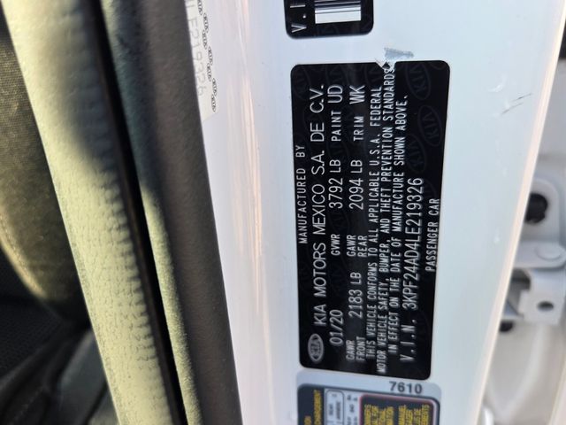 Used 2020 Kia Forte Sedan