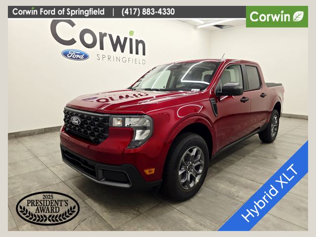 Ruby Red Metallic Tinted Clearcoat 2026 Ford Maverick Pickup Truck All-Wheel Drive Continuously Variable Transmission