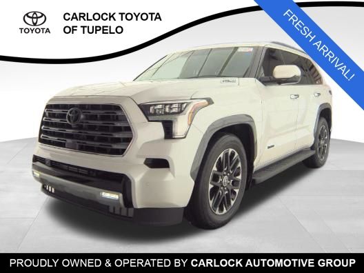 White (Wind Chill Pearl) 2024 Toyota Sequoia Limited RWD SUV / Crossover 4X2 Automatic