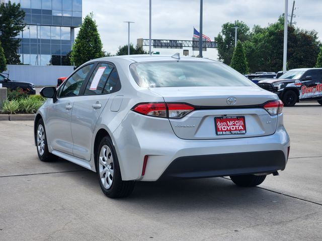 2026 Toyota Corolla LE Silver at Don McGill Toyota