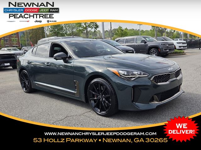 Ascot Green 2023 Kia Stinger GT2 RWD Sedan Rear-Wheel Drive 8-Speed Automatic