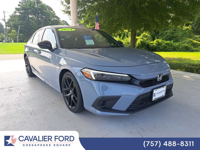 2024 Honda Civic Sedan Front-Wheel Drive Continuously Variable Transmission