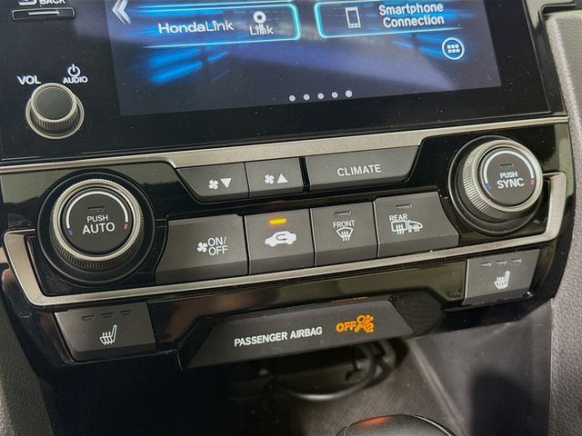 2020 White Honda Civic Hatchback EX FWD Hatchback
