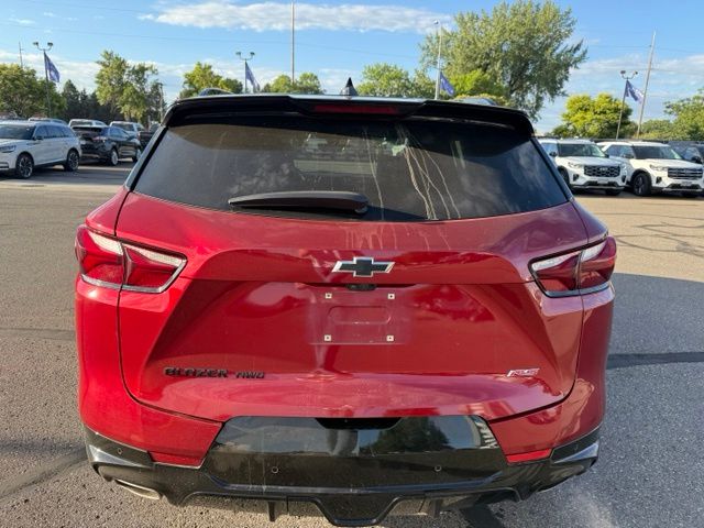 2022 Cherry Red Tintcoat Chevrolet Blazer RS AWD SUV