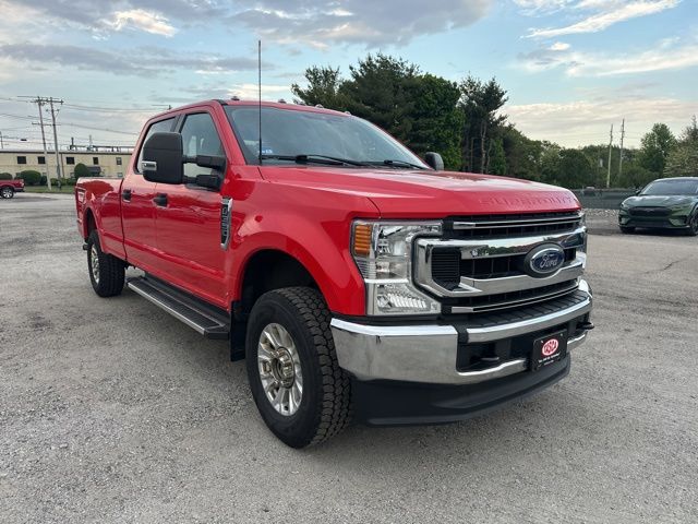 Vermillion Red 2022 Ford F-350 Super Duty XL Crew Cab 4WD Pickup Truck Four-Wheel Drive Automatic