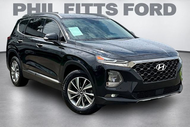 Twilight Black 2019 Hyundai Santa Fe SUV / Crossover All-Wheel Drive 8-Speed Automatic
