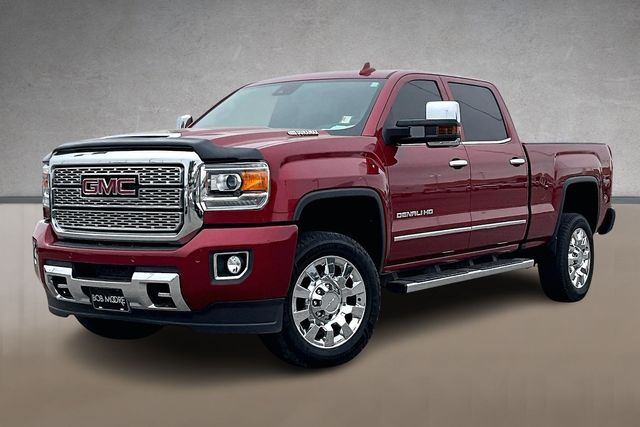 Red Quartz Tintcoat 2019 GMC Sierra 2500HD Denali Crew Cab 4WD Pickup Truck Four-Wheel Drive 6-Speed Automatic