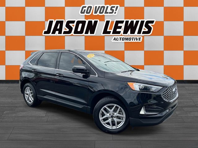 Black Metallic 2024 Ford Edge SEL AWD SUV / Crossover All-Wheel Drive 8-Speed Automatic