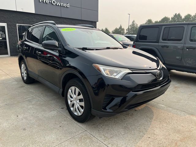 Black 2018 Toyota RAV4 SUV / Crossover All-Wheel Drive 6-Speed Automatic