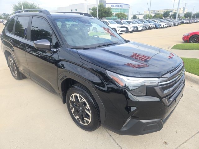 Crystal Black Silica 2026 Subaru Forester SUV / Crossover All-Wheel Drive Continuously Variable Transmission