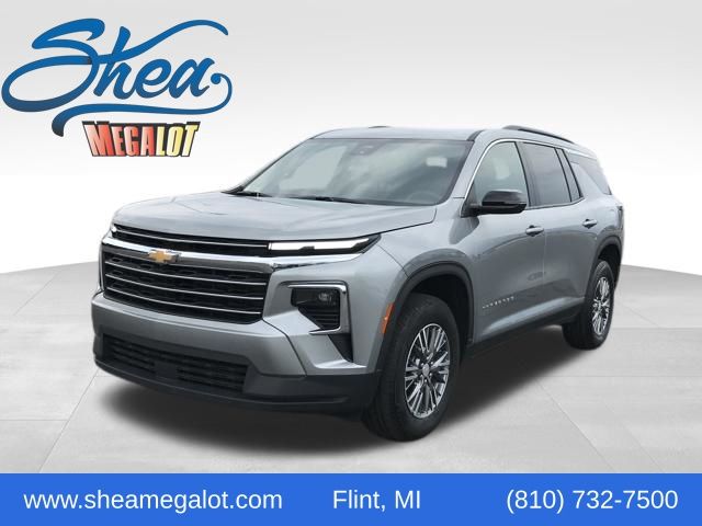 Sterling Gray Metallic 2026 Chevrolet Traverse SUV / Crossover Four-Wheel Drive 8-Speed Automatic