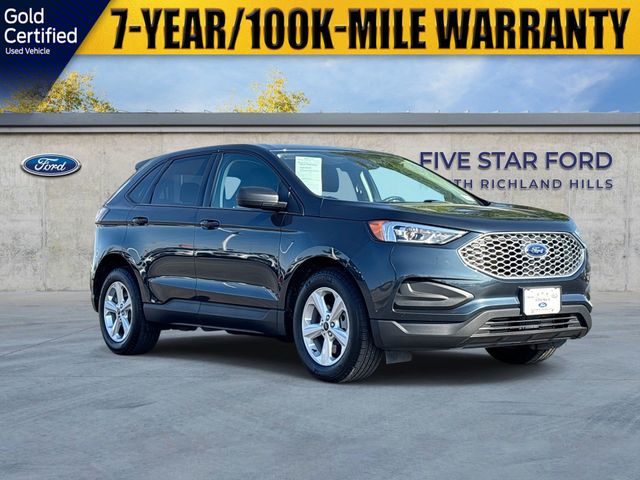 Stone Blue Metallic 2024 Ford Edge SE AWD SUV / Crossover All-Wheel Drive 8-Speed Automatic