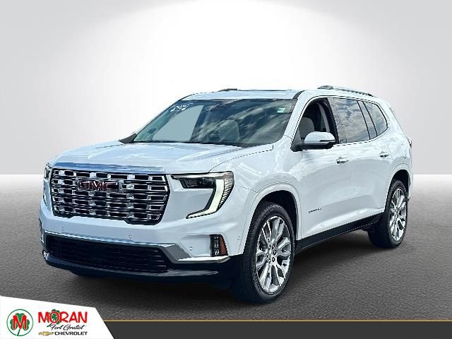 Summit White 2025 GMC Acadia SUV / Crossover Four-Wheel Drive 8-Speed Automatic