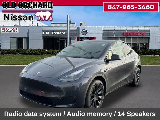 Gray 2024 Tesla Model Y Long Range AWD SUV / Crossover All-Wheel Drive 1-Speed Automatic