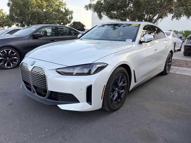 Mineral White Metallic 2025 BMW i4 Sedan Rear-Wheel Drive Automatic