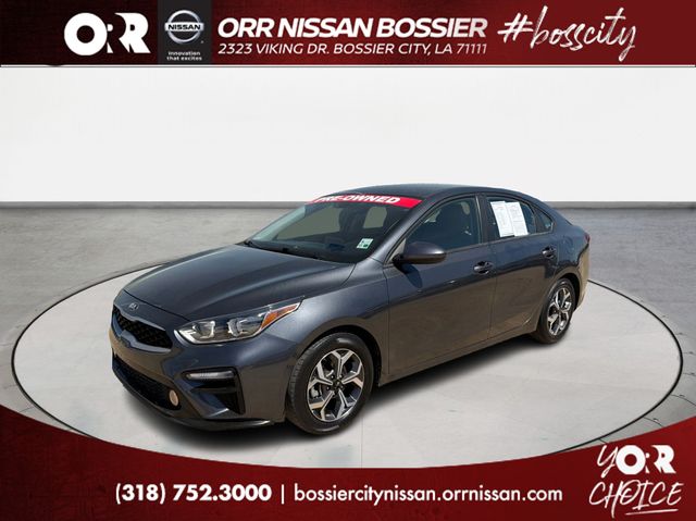 Gravity Gray 2021 Kia Forte LXS FWD Sedan Front-Wheel Drive Continuously Variable Transmission