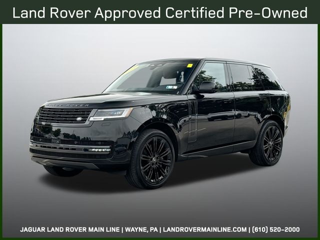 Santorini Black 2025 Land Rover Range Rover SUV / Crossover All-Wheel Drive 8-Speed Automatic