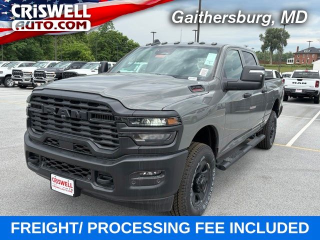 Gray Clearcoat 2026 RAM 2500 Pickup Truck Four-Wheel Drive 8-Speed Automatic