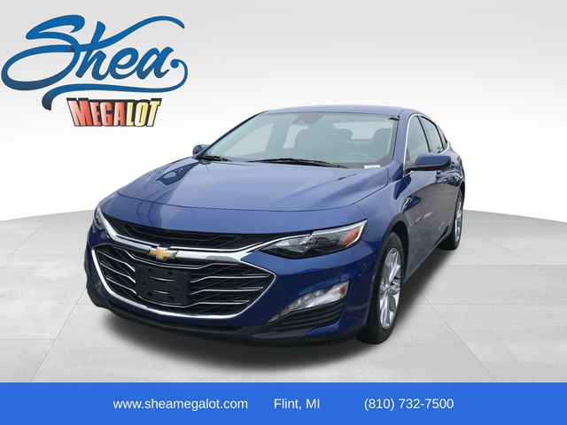 Blue 2023 Chevrolet Malibu LT with 1LT FWD Sedan Front-Wheel Drive Continuously Variable Transmission