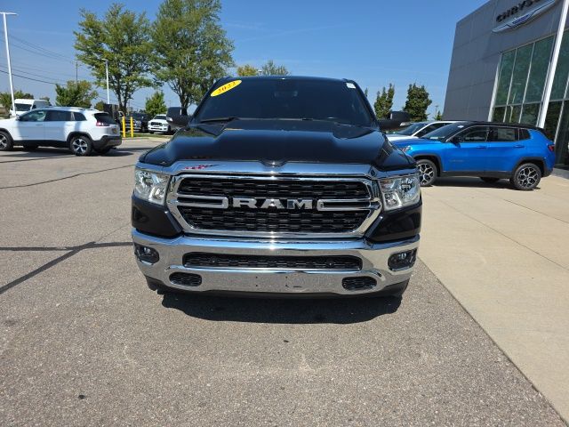 2022 Ram 1500 Big Horn/Lone Star - Diamond Black Crystal Pearlcoat exterior view 2