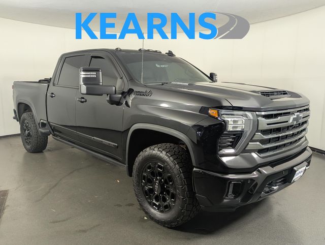 Black 2024 Chevrolet Silverado 3500HD Pickup Truck Four-Wheel Drive Automatic