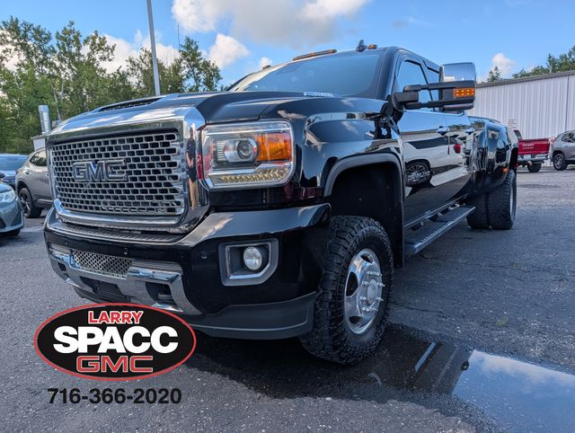 Onyx Black 2017 GMC Sierra 3500HD Pickup Truck Four-Wheel Drive 6-Speed Automatic
